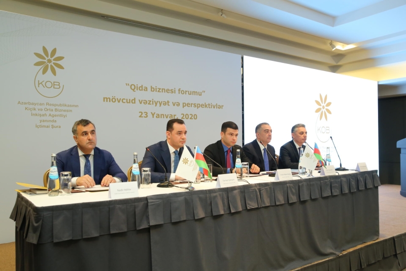 KOBİA yanında İctimai Şuranın forumu qida biznesinə həsr olunub (FOTO)