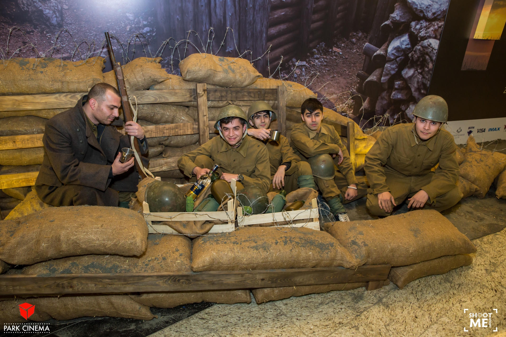 Birinci dünya müharibəsinin atmosferi “Park Cinema”da (FOTO/VİDEO)