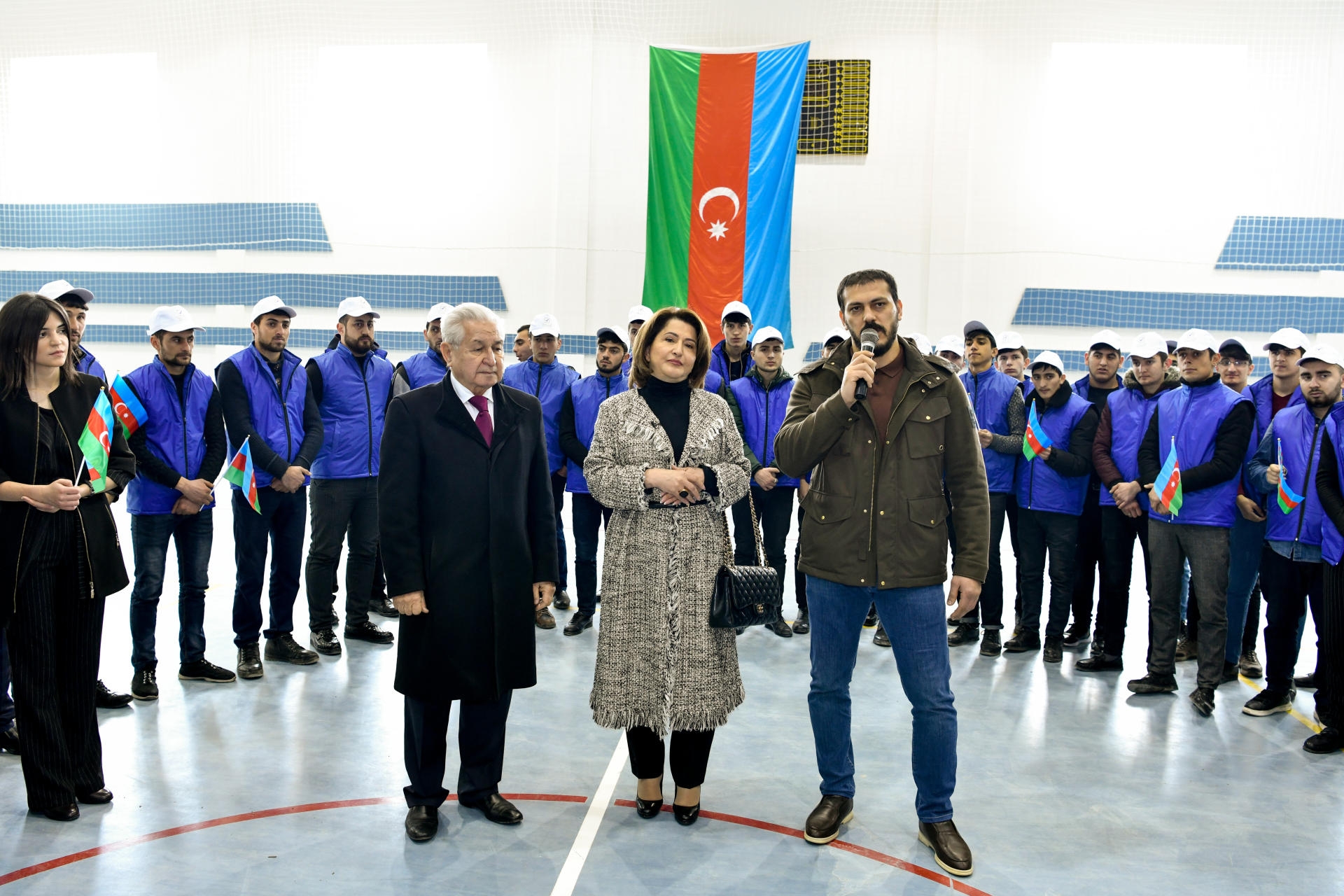 Zabit Səmədov Tamam Cəfərovaya dəstək məqsədilə Şamaxıda gənclərlə görüşüb (FOTO/VİDEO)