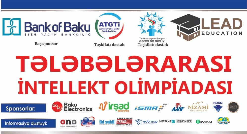 Tələbələrarası intellekt olimpiadasının finalçıları məlum olub (FOTO)