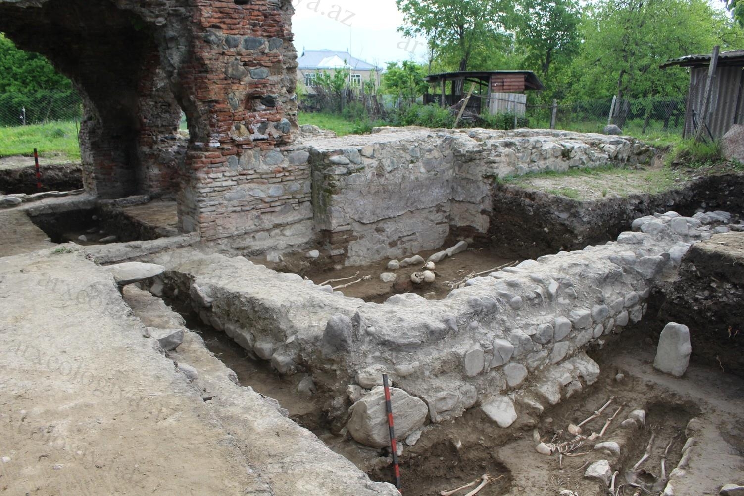 Zaqatala-Tbilisi magistralı üzərində yerləşən xristian abidəsi ilə bağlı yeni tapıntı aşkar edilib (FOTO)