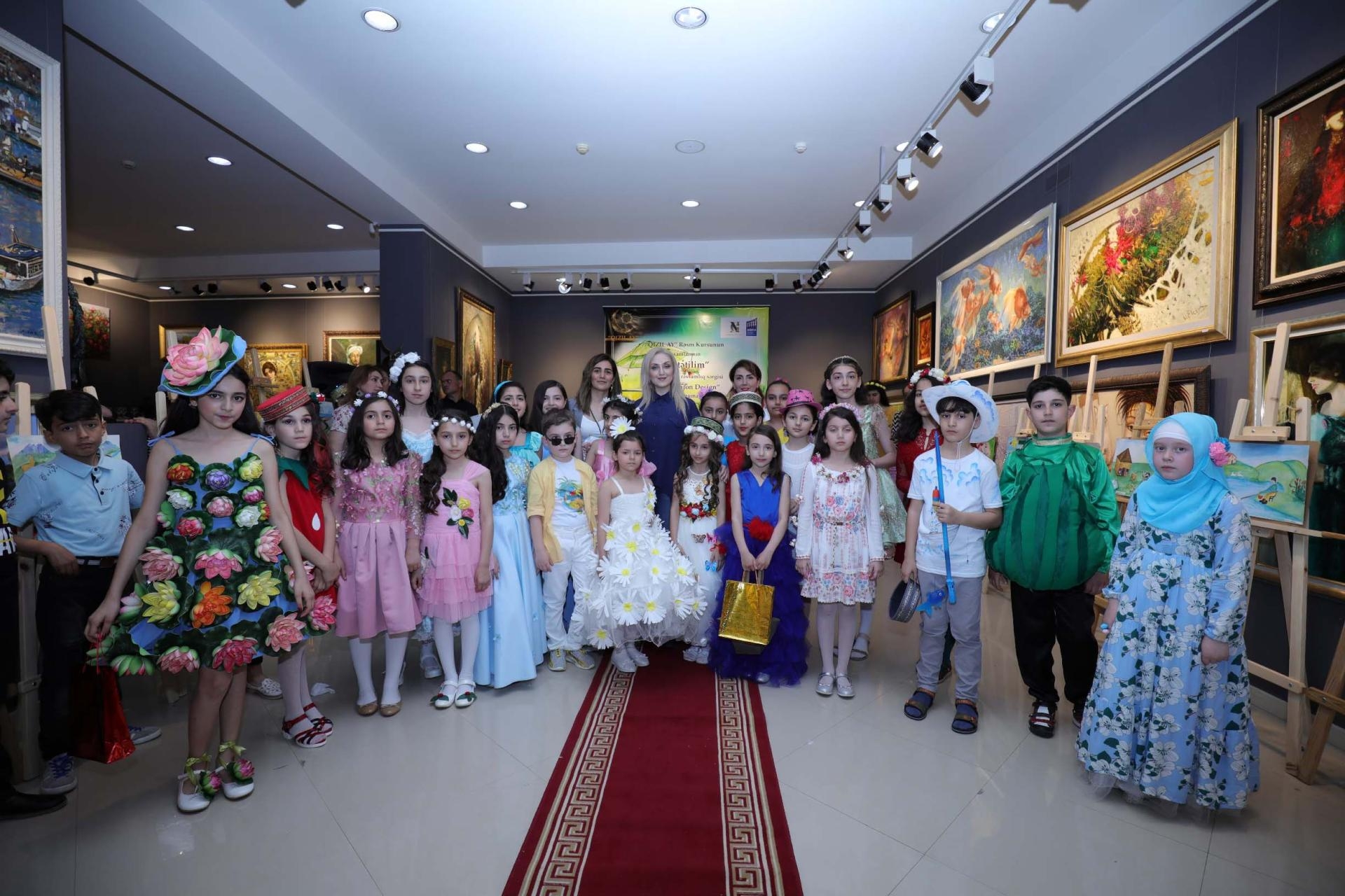 “Kids Fashion Design” dəb nümayişi keçirilib (FOTO)