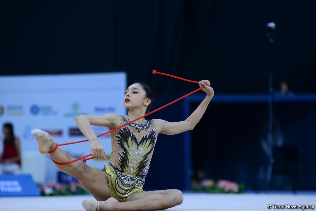 Azərbaycan gimnastı II AGF Junior Trophy beynəlxalq turnirində bürünc medal qazanıb