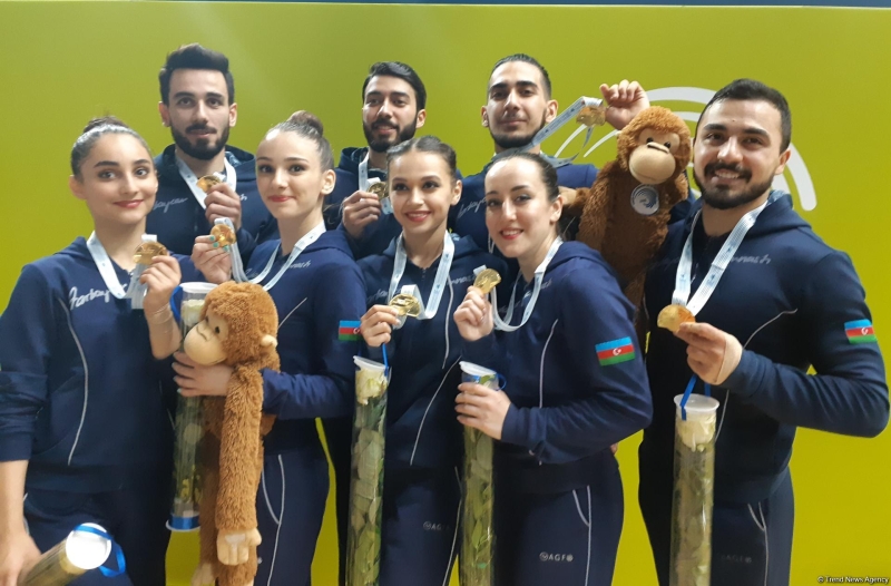 Biz istədiyimizə nail olduq – qızıl medal qazanan Azərbaycan gimnastları