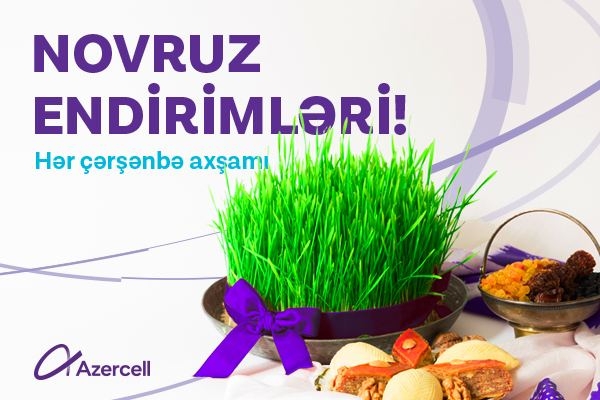 Azercell-lə İlaxır çərşənbəniz mübarək olsun!