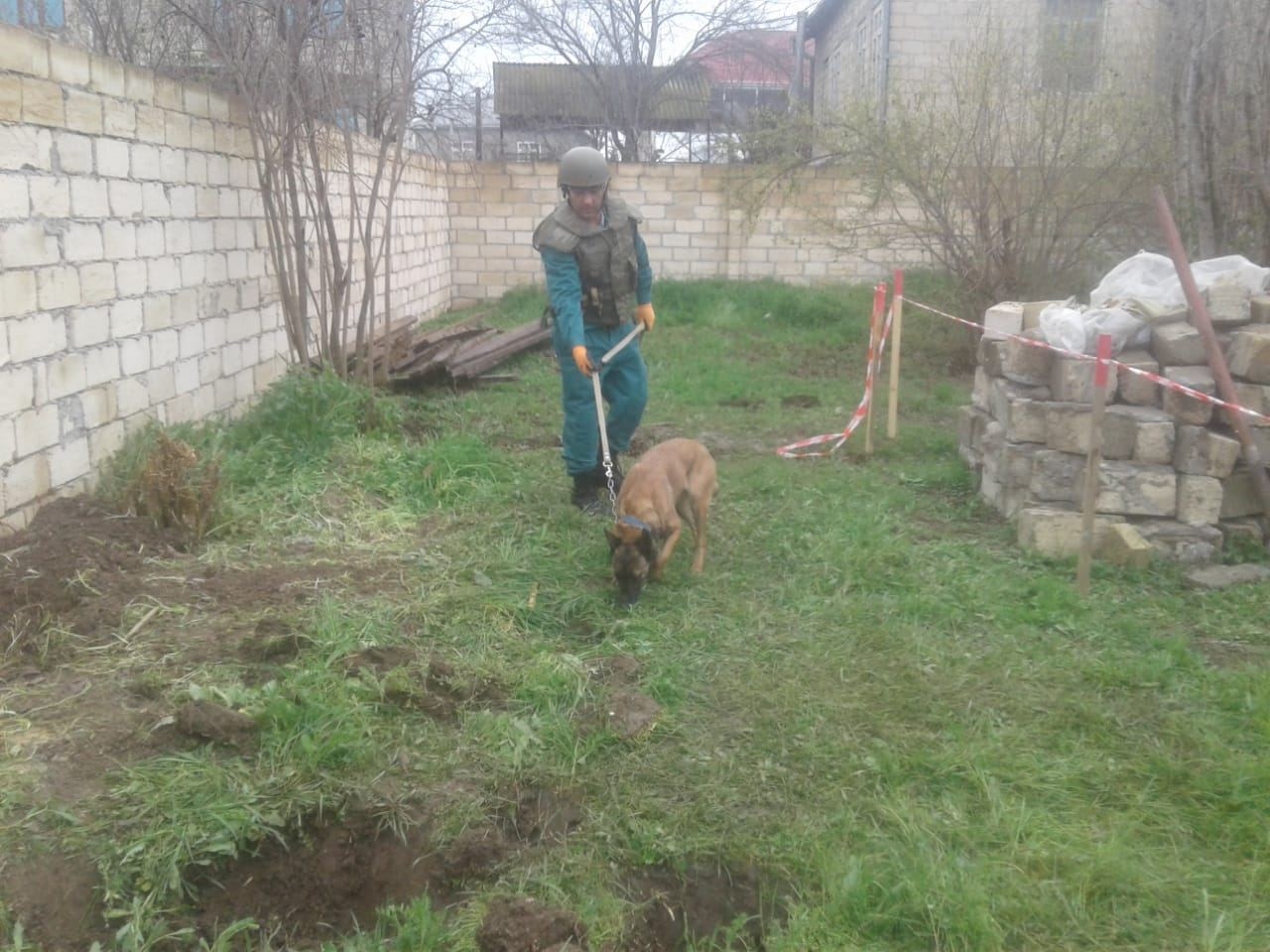 Bu günə qədər 186 ədəd partlamamış hərbi sursat aşkar edilib (FOTO)