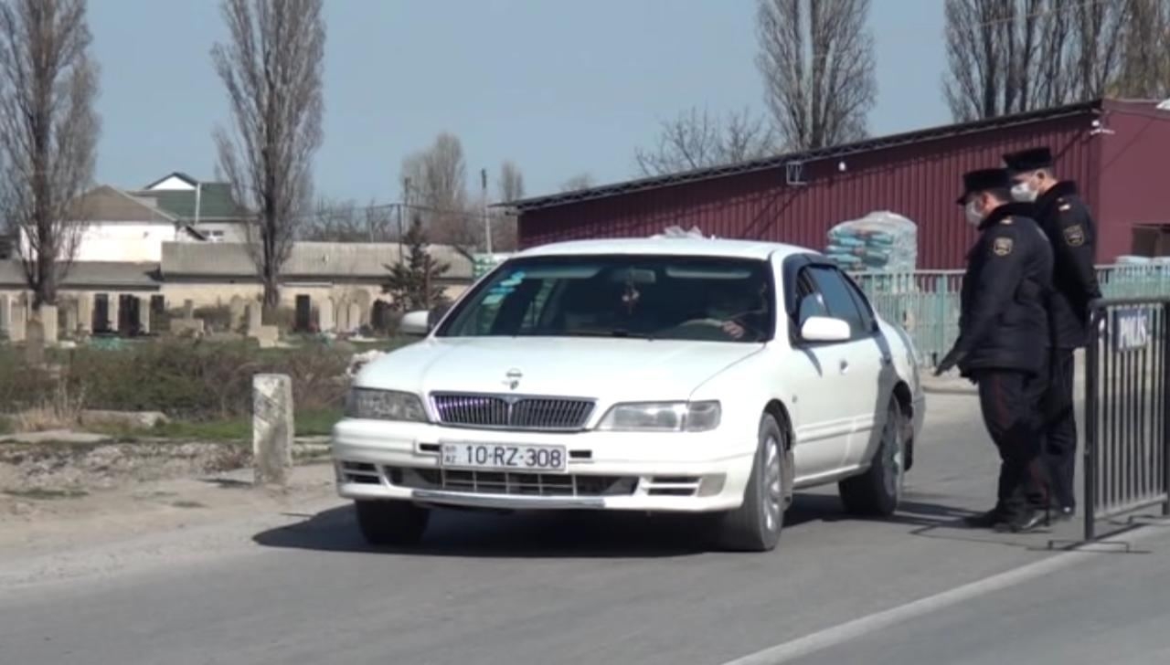 Quba polisi gücləndirilmiş iş rejimində çalışır (FOTO)