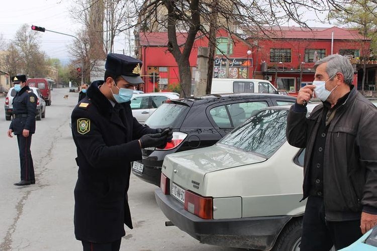 Şəkidə xüsusi karantin rejimini pozanlar barəsində tədbirlər görülüb (FOTO)