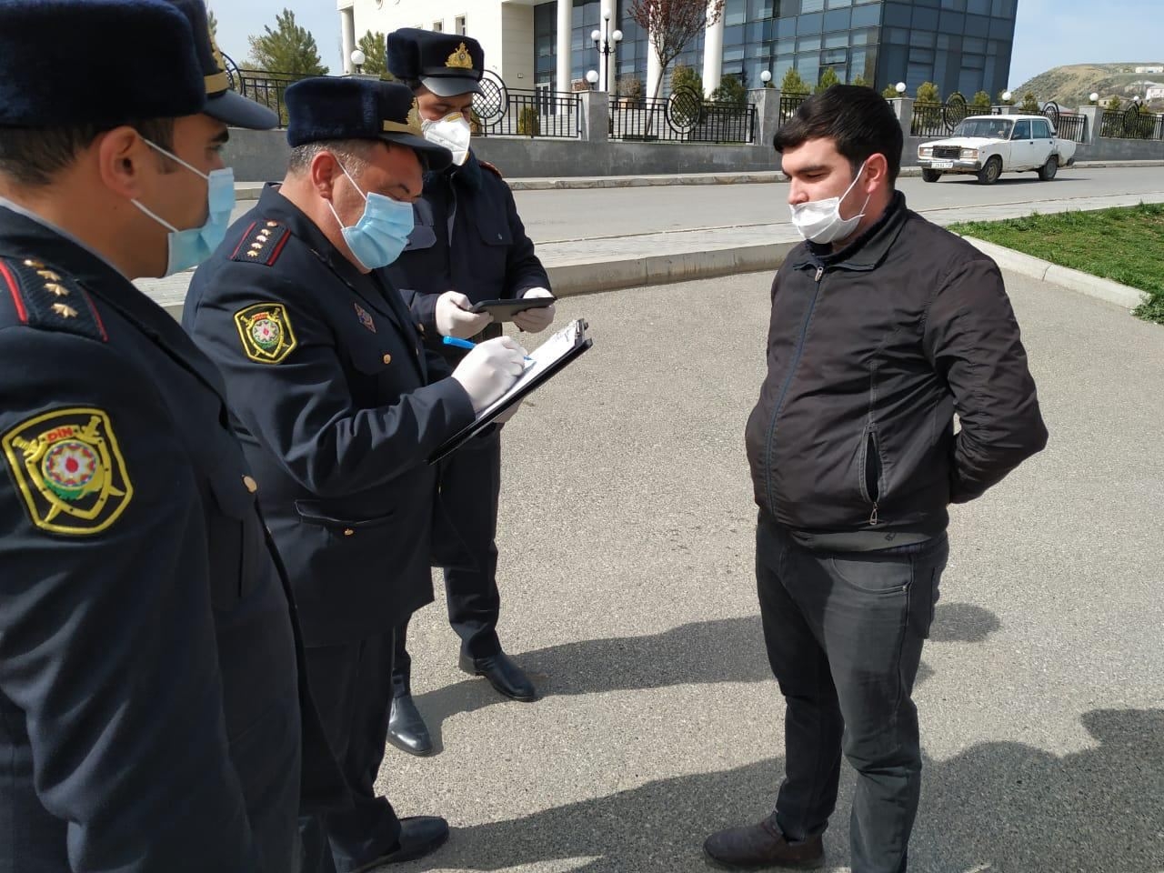 Xızıda karantin rejimini pozduğuna görə 15 nəfər məsuliyyətə cəlb olunub (FOTO)