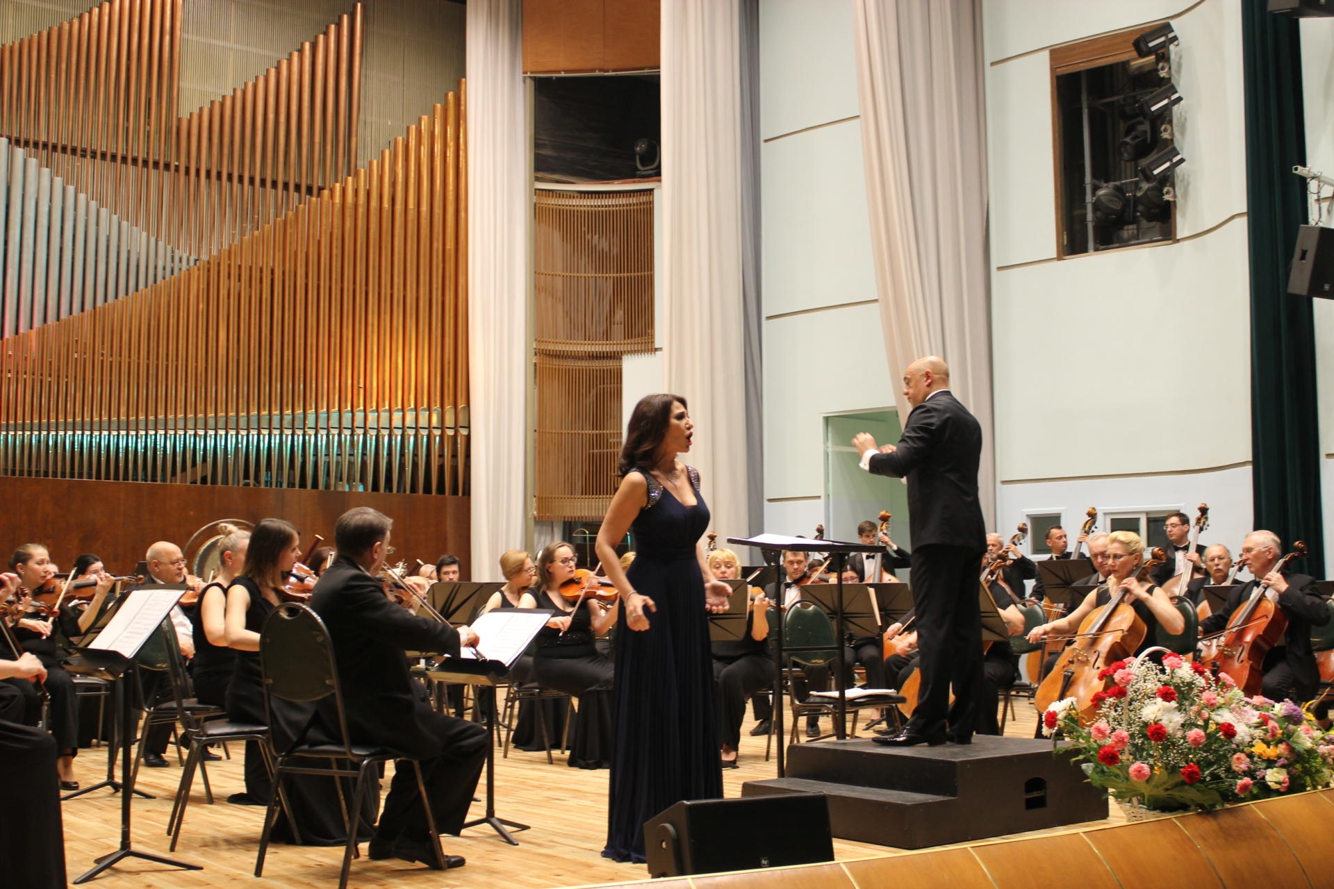 Respublika Günü münasibəti ilə Belarus Dövlət Filarmoniyasında konsert təşkil edilib (FOTO)