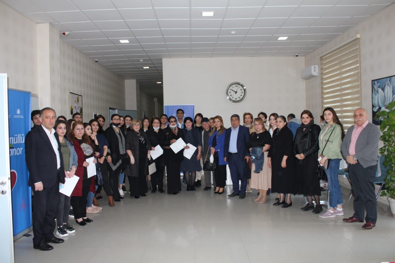 Bakı Slavyan Universiteti qanvermə aksiyası keçirib (FOTO)