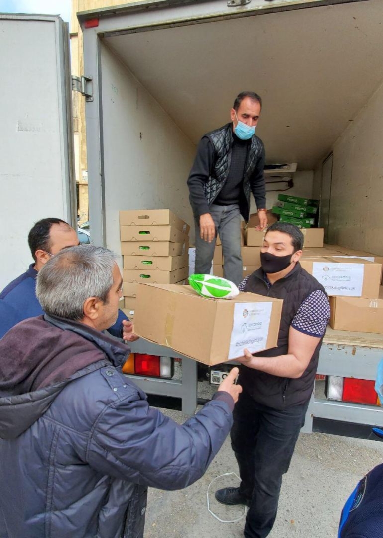 ''Azərbaycan Sənaye Korporasiyası'' ASC-nin törəmə müəssisəsi ərzaq yardımı kampaniyası keçirib (FOTO)