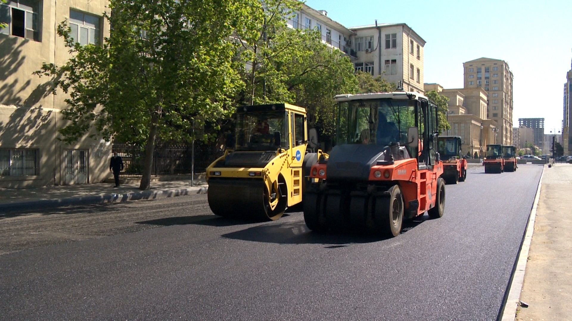 Paytaxtda yeni yol qovşağı yaradılır (FOTO)