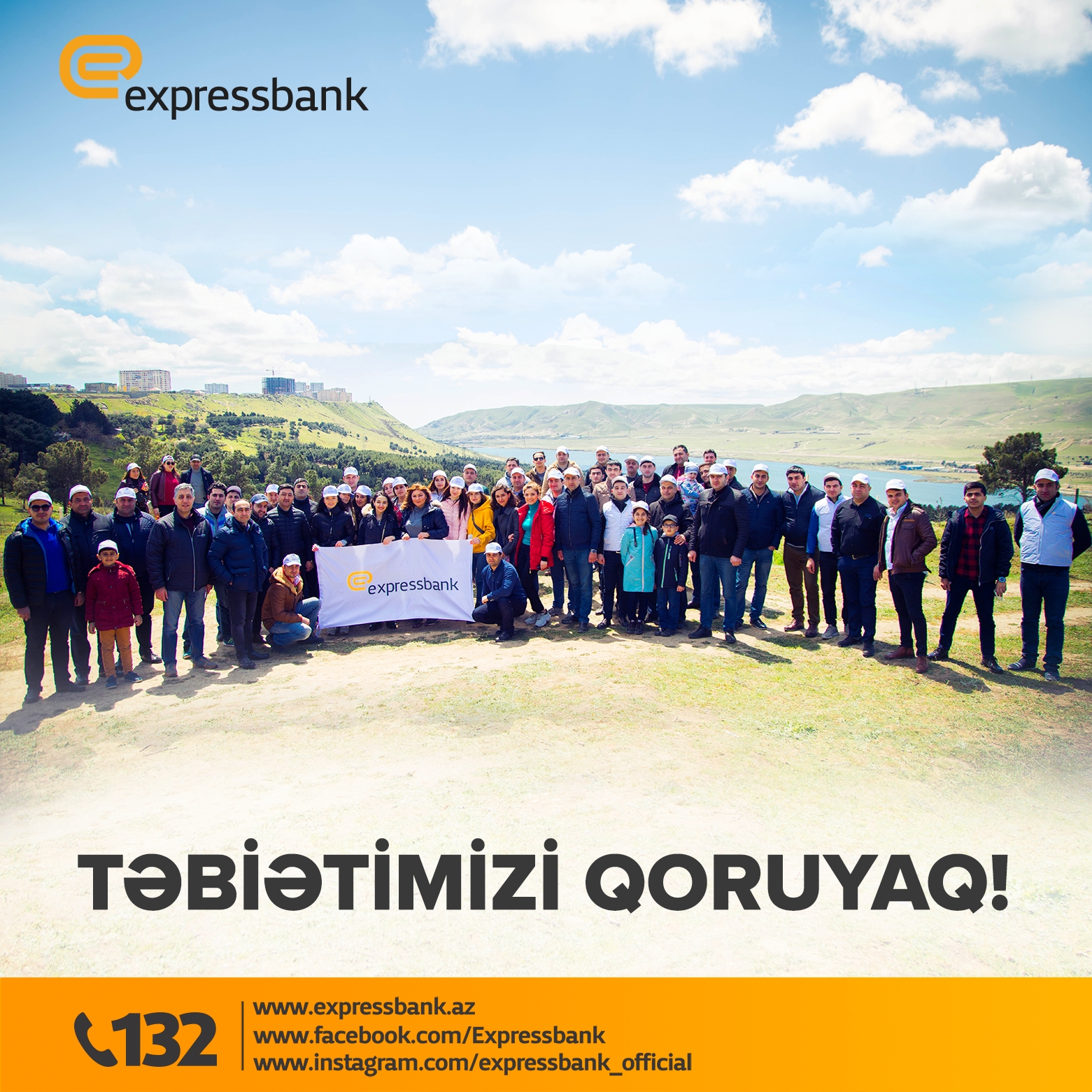 ''Expressbank'' təbiətin qorunmasına önəm verir