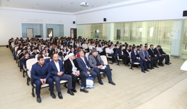 İlahiyyat İnstitutu Qubada abituriyentlərlə görüş keçirib (FOTO)