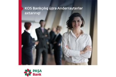 PAŞA Bank ailəsinə qoşulun!