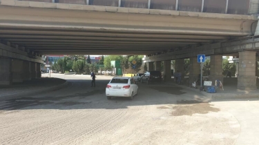 Bakıda daha bir yol dairəsi ləğv edildi (FOTO)