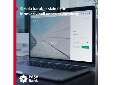 PAŞA Bank Müştərilər üçün yaradılmış yeni Onlayn Bank həlli ilə xidmətinizdədir!