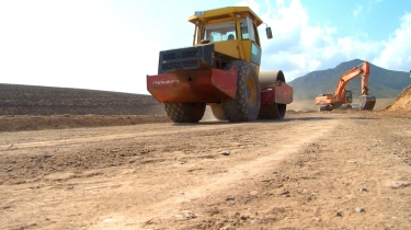 Sərhədyanı kəndin yolu təmir edilir (FOTO)