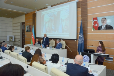 UNEC-də Nəsiminin fəlsəfi ideyalarına həsr edilmiş  konfrans keçirilib (FOTO)