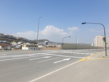 Bakıda 64 küçə və prospektdə mövcud yol nişanlanma xətləri yenilənib (FOTO)