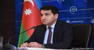 Hikmət Hacıyev: Ermənistanın baş naziri yenidən yalan danışır