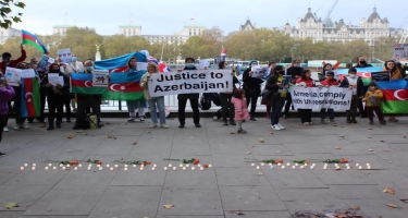 Londonda erməni terrorunun qurbanları yad edildi (FOTO)