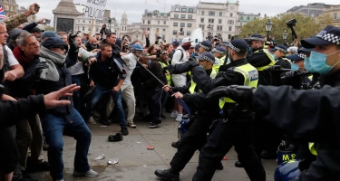 Londonda polis 150-dən çox nümayişçini saxlayıb