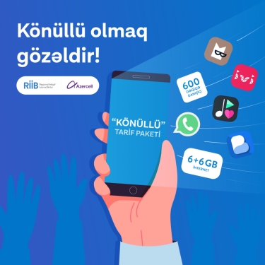 Könüllülər üçün xüsusi təklif!