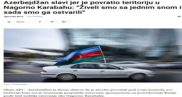 Serbiya mediası Azərbaycandakı bayram əhval-ruhiyyəsindən yazıb