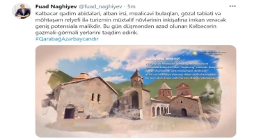 Kəlbəcərin gəzməli-görməli yerləri haqqında videoçarx hazırlanıb