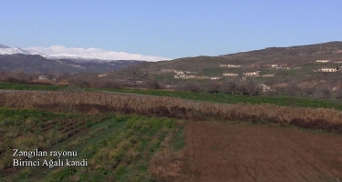 Zəngilan rayonunun Birinci Ağalı kəndi (FOTO/VİDEO)