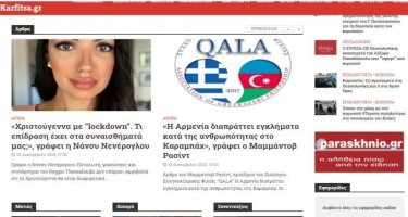 Yunanıstan erməniləri Azərbaycanı müdafiə edən jurnalı təhdid edir