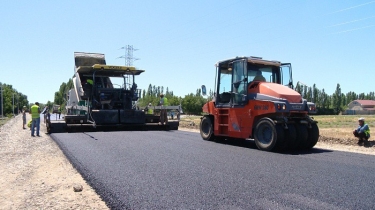 Bakı-Şamaxı yolunda yenidənqurma işləri gələn il yekunlaşacaq (FOTO)