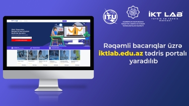 Rəqəmli bacarıqlar üzrə tədris portalı yaradılıb