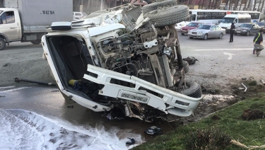 Cəlilabad sakini Bakıda maşını aşırdı, öldü