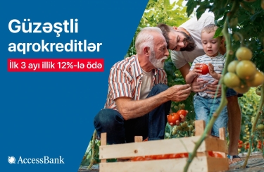 “AccessBank” güzəştli aqrokreditlər təklif edir