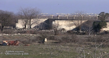 Ağdam rayonunun Qarazeynallı kəndi (FOTO/VİDEO)