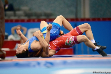 “EYOF Bakı 2019”: Azərbaycanın daha bir güləşçisi qızıl medal qazanıb