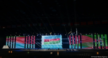 Bakıda XV Avropa Gənclər Yay Olimpiya Festivalının təntənəli açılış mərasimi keçirilib (FOTOREPORTAJ)