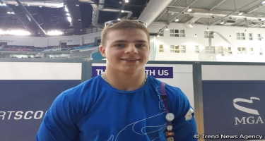 Belaruslu idmançı: Milli Gimnastika Arenasını çox bəyənirəm
