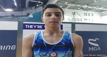 Azərbaycanlı gimnast: Bu mənim ən yaxşı çıxışımdır