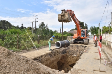 Şirvan şəhərinin su təchizatı və kanalizasiya sistemləri yenilənir (FOTO)