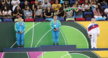 Ukraynalı gimnast EYOF Bakı 2019-da qızıl medal qazandı