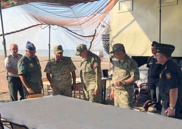 Qəzaya uğramış hərbi təyyarənin axtarışına Türkiyəli mütəxəssislər cəlb edilib (FOTO)