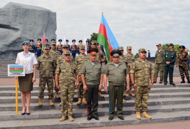 “Snayper həddi” beynəlxalq müsabiqəsinin açılış mərasimi olub (FOTO)