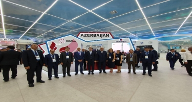 Azərbaycan Xəzər İnnovasiya Texnologiyaları Sərgisində Milli Pavilyonla çıxış edir (FOTO)