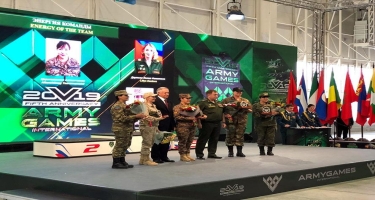 “Beynəlxalq Ordu Oyunları - 2019” yarışlarında hərbi qulluqçularımız mükafatlandırılıb (FOTO/VİDEO)
