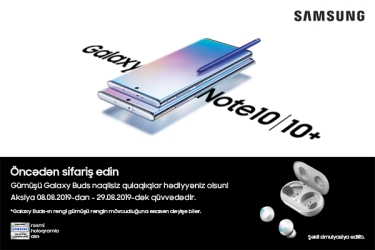 Galaxy Note 10 və Note 10+ öncədən sifariş tarixi elan edildi