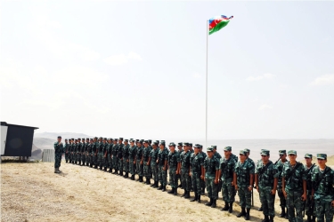 Azərbaycan sərhədçiləri təmas xəttində bir sıra istiqamətlərdə strateji əhəmiyyətli mövqeləri tutub